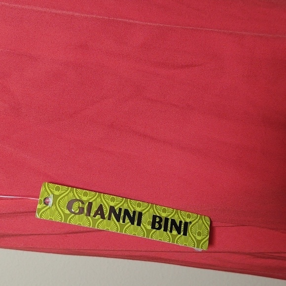 Gianni Bini Women’s Orange Slip Dress - Picture 4 of 5